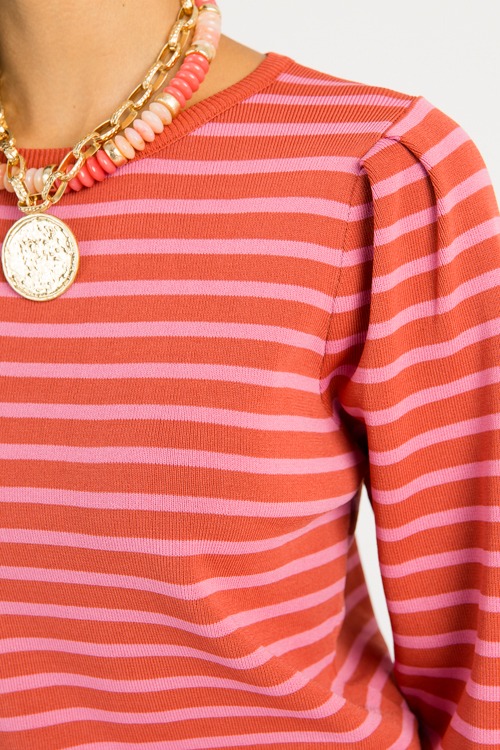 Casey Stripe Sweater, Red/Pink - 0728-22h.jpg