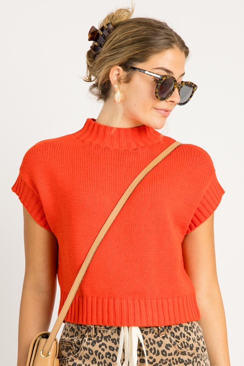 Mona Sweater, Cherry Tomato