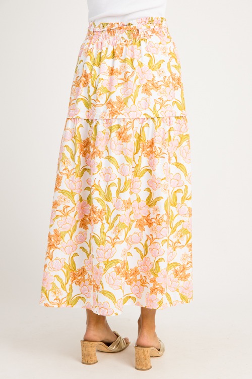 Fresh Floral Maxi Skirt, White - 0728-84.jpg