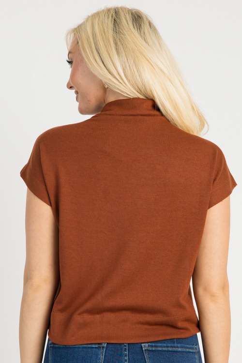 Knit Mock Neck Top, Rust - 0729-100.jpg