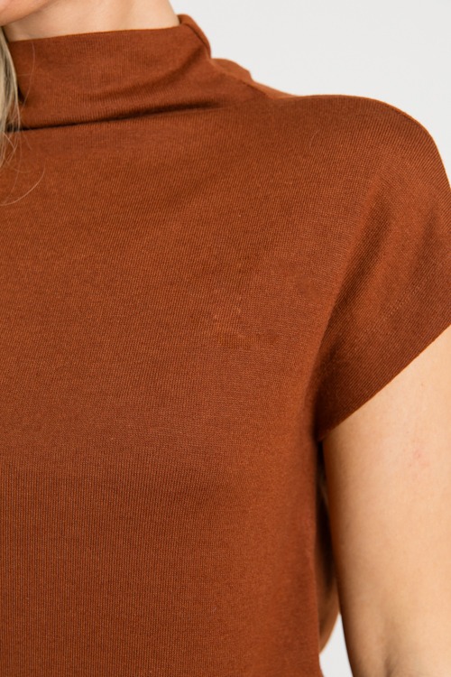 Knit Mock Neck Top, Rust - 0729-101.jpg