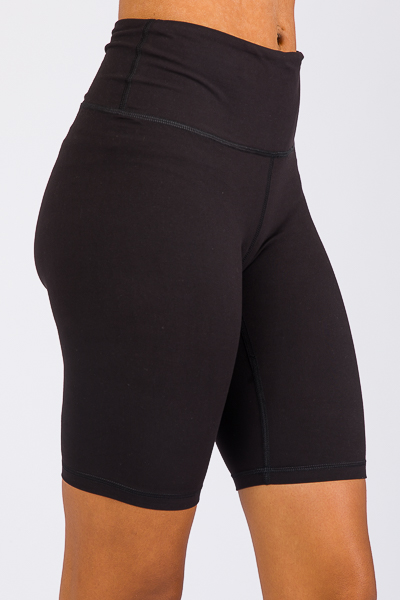 Butter Biker Shorts, Black