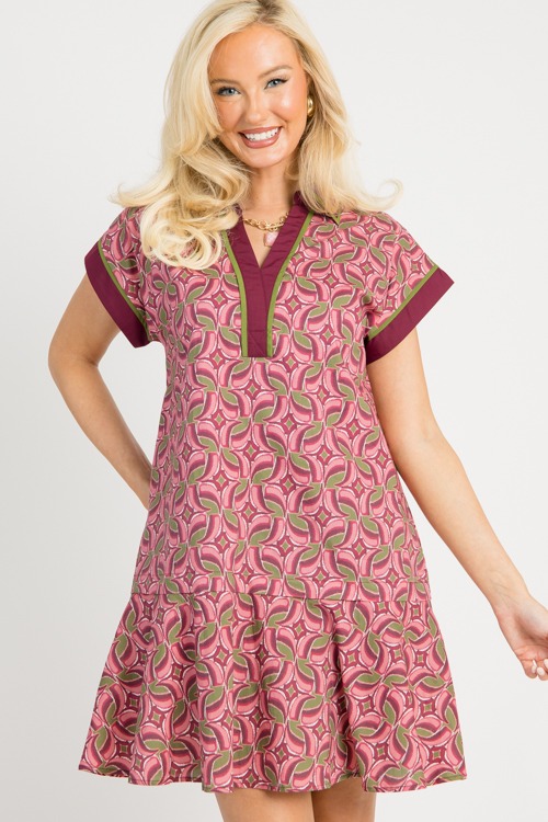 Helene Printed Dress, Wine - 0729-60.jpg