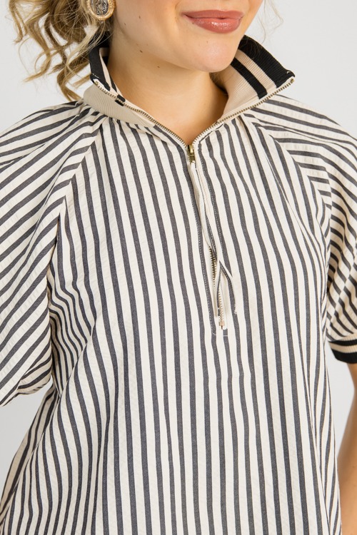Striped Rib Accent Top, Black - 0729-64.jpg