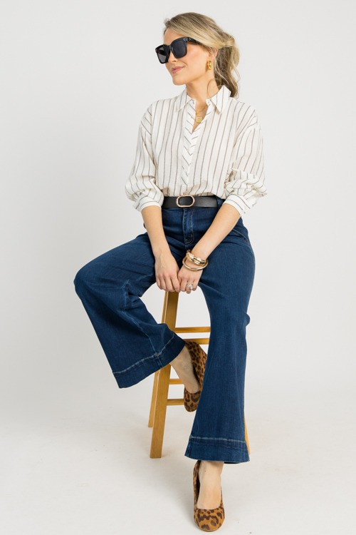 Striped Half Button Shirt, Ivor - 0730-108.jpg