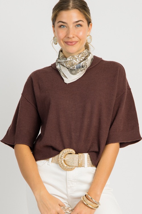 Shauna Sweater, Brown