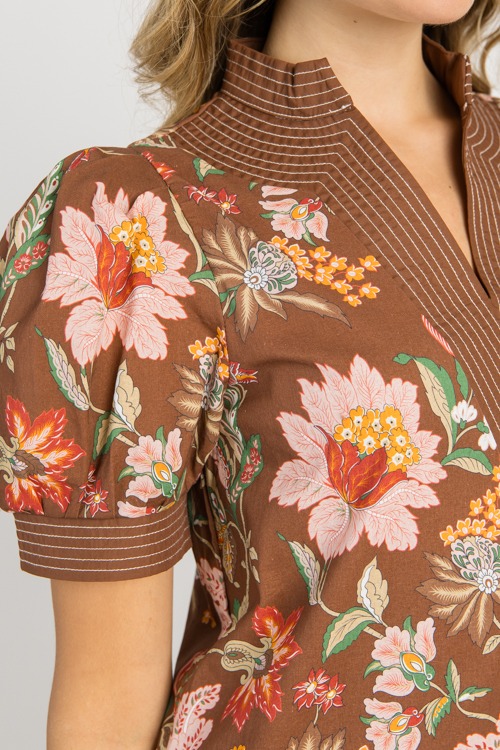 Francine Floral Dress, Brown - 0730-45.jpg