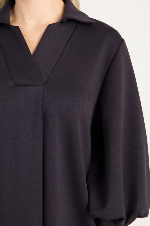 Soft and Chic Dress, Navy - 0731-108h.jpg