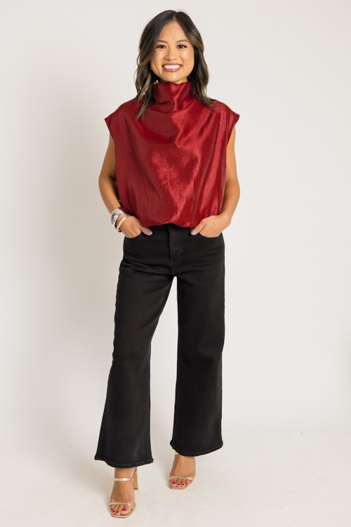 Shine On Blouse, Burgundy - 0731-188.jpg