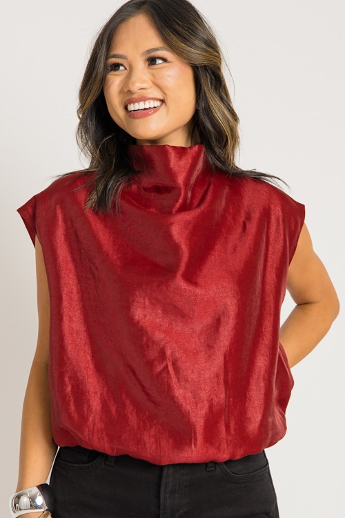 Shine On Blouse, Burgundy - 0731-189.jpg