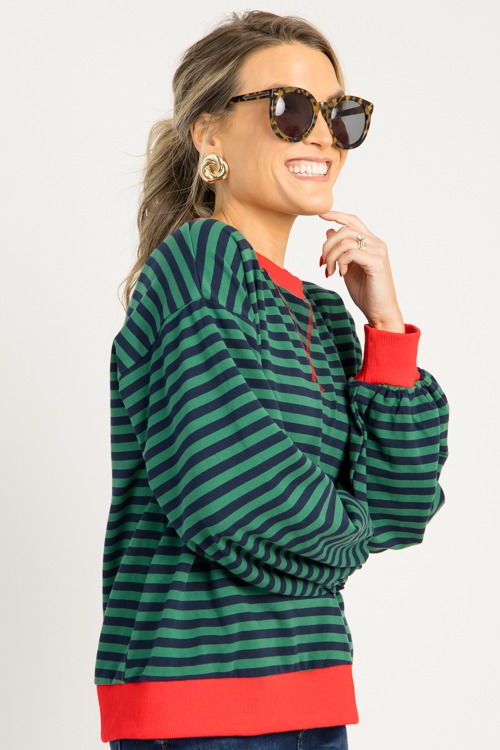 Avery Stripe Sweatshirt,HGrn/Na - 0731-19.jpg