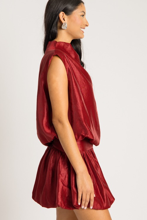 Shine On Blouse, Burgundy - 0731-190.jpg