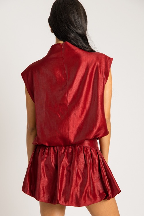 Shine On Blouse, Burgundy - 0731-191.jpg