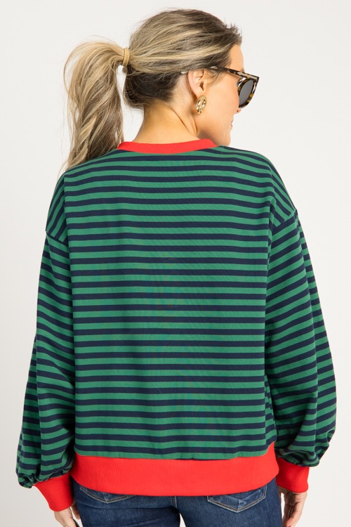 Avery Stripe Sweatshirt,HGrn/Na - 0731-20.jpg