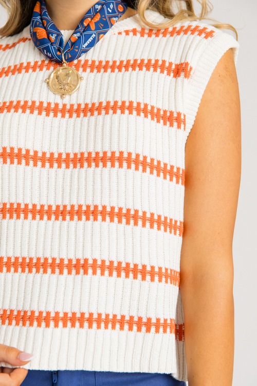 Addie Stripe Sweater, Ivory/Orange - 0731-204.jpg