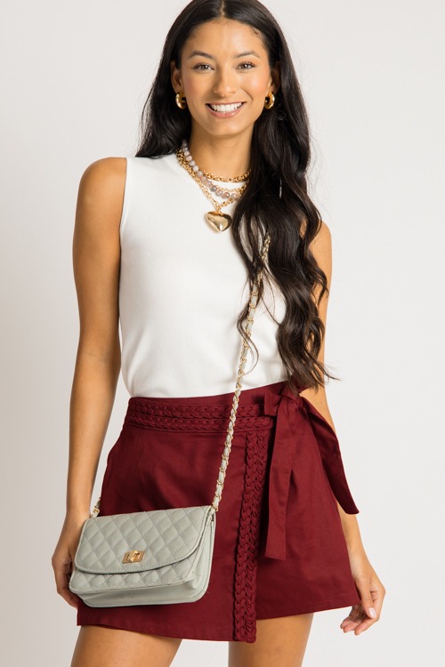 Braided Trim Wrap Skort, Wine - 0731-209.jpg