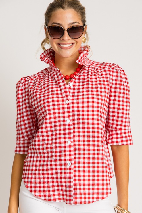 Jodie Shirt, Red Gingham - 0731-233.jpg