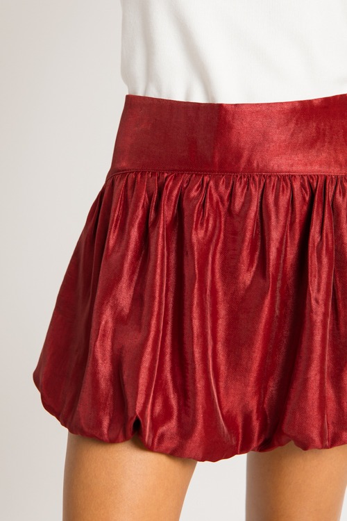 Shine On Bubble Skort, Burgundy - 0731-243.jpg