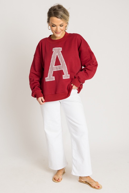 A-Team Sweatshirt, Dk. Red - 0731-258p.jpg