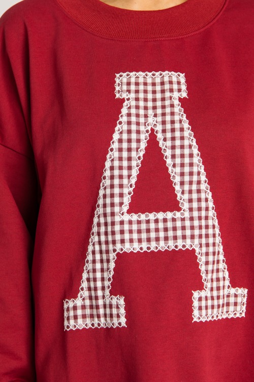 A-Team Sweatshirt, Dk. Red - 0731-264.jpg