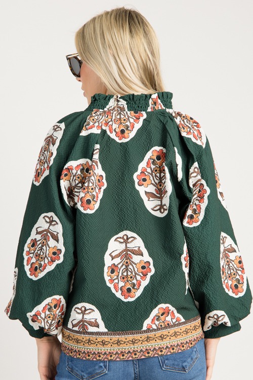 Border Print Bloom Top, Forest - 0731-27.jpg