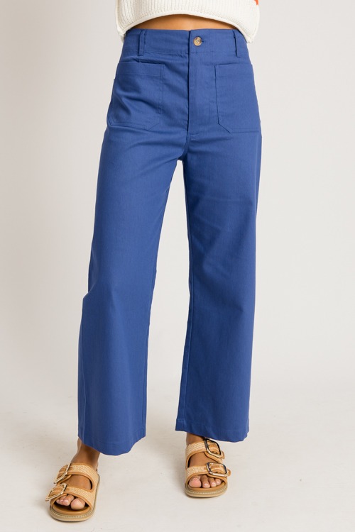 Patch Pocket Pants, Royal Blue - 0731-299.jpg