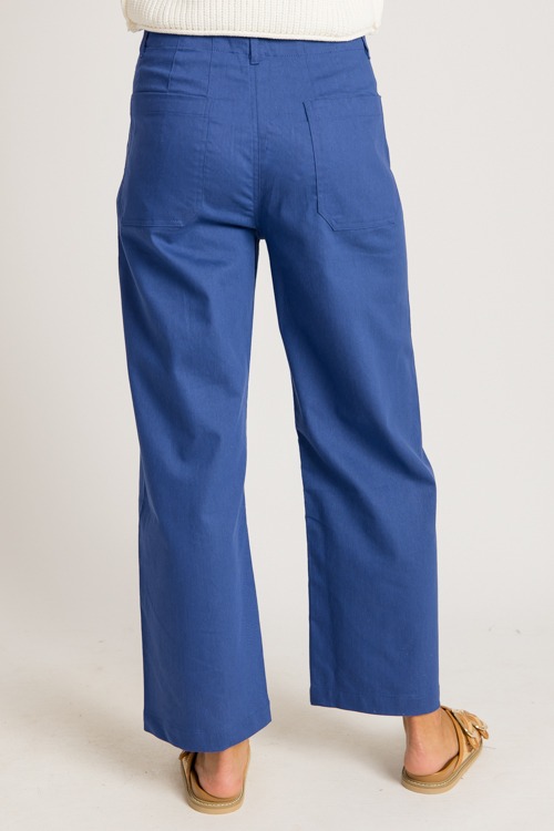 Patch Pocket Pants, Royal Blue - 0731-300.jpg