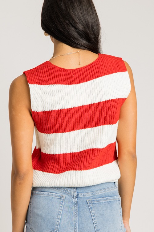 Stripe Out Sweater Tank, Red - 0731-334.jpg