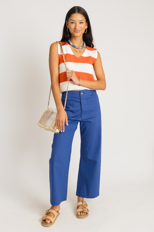 Stripe Out Sweater Tank, Coral - 0731-369.jpg