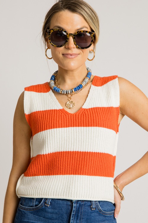 Stripe Out Sweater Tank, Coral - 0731-373.jpg