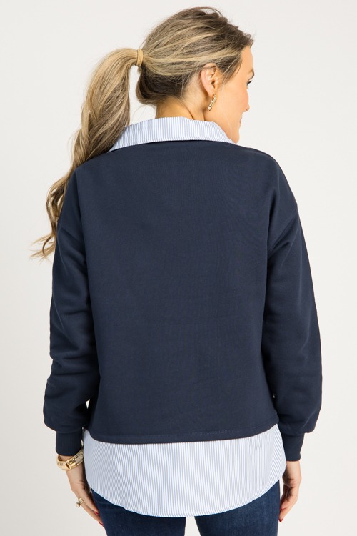Preppy Chic Layered Top, Navy - 0731-44.jpg