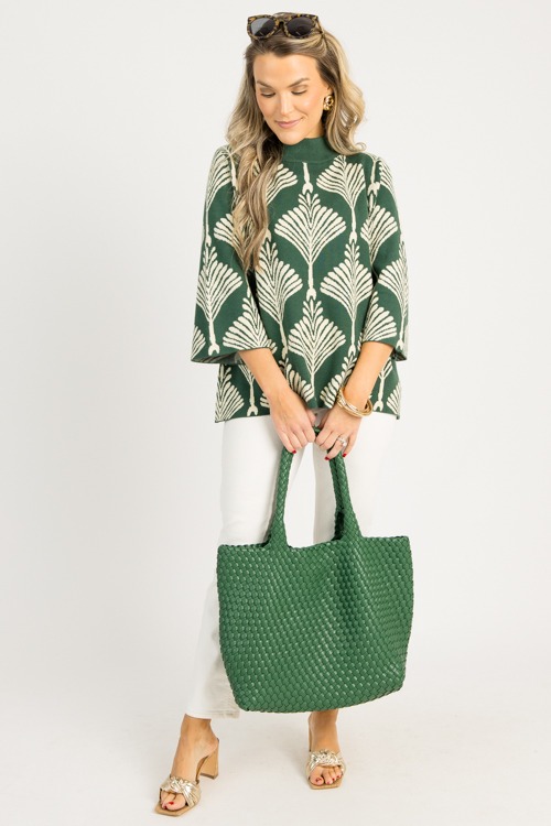 Printed Mock Neck Sweater, Fore - 0731-56.jpg