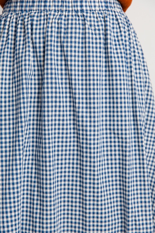 Gingham Maxi Skirt, Navy - 0731-90.jpg