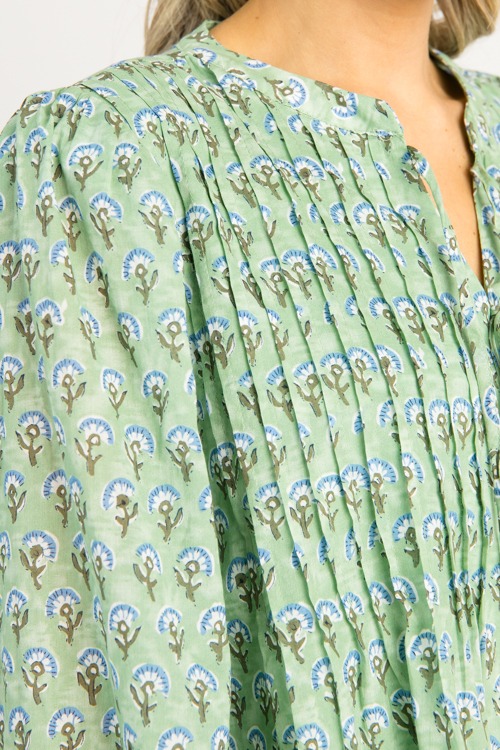 Maggie Floral Top, Green - 0804-26.jpg