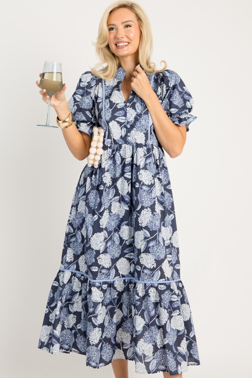 Hydrangea Blooms Maxi, Navy - 0805-17p.jpg