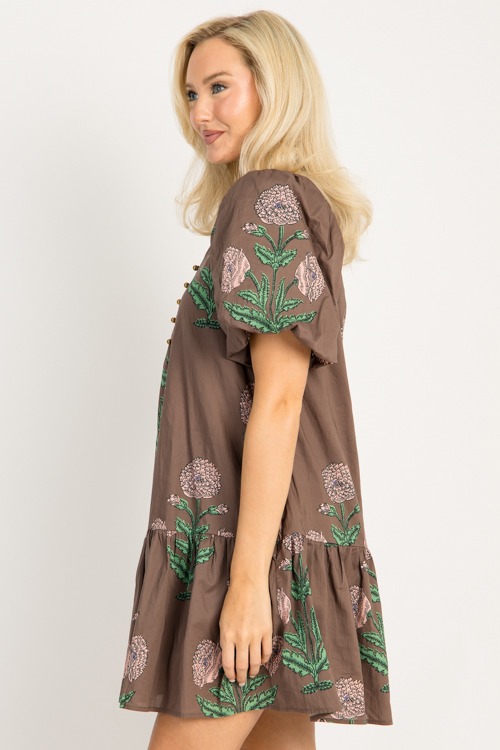 Margot Floral Dress, Brown - 0805-49.jpg