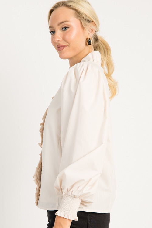 Perfect Ruffle Top, Ecru - 0806-103.jpg