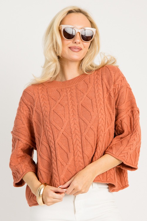 Daya Cable Sweater, Rust - 0806-34.jpg
