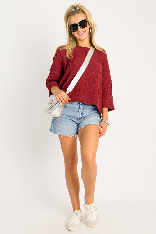 Daya Cable Sweater, Burgandy - 0806-46.jpg