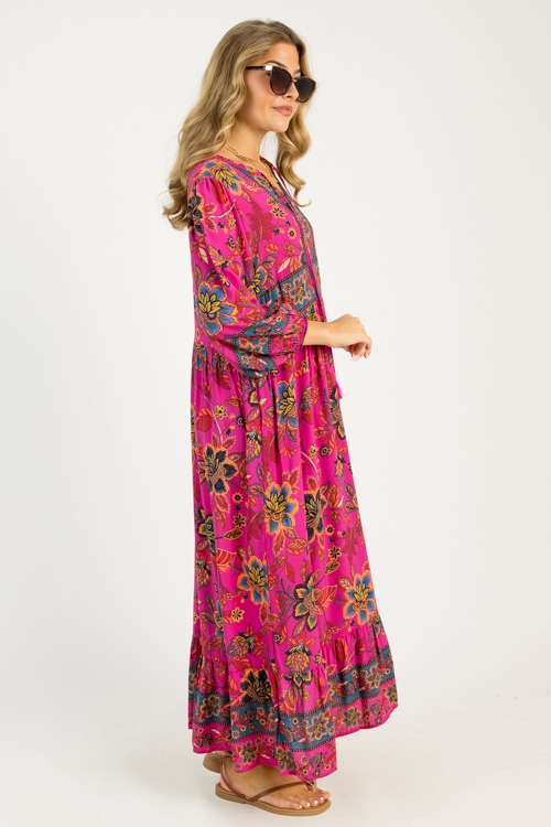Boho Floral Maxi, Magenta - 0807-10h.jpg