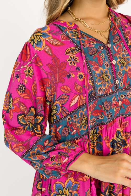 Boho Floral Maxi, Magenta - 0807-14.jpg