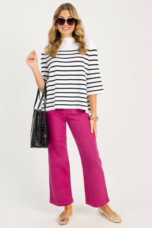 Striped Audrey Sweater, Cream B - 0807-33.jpg