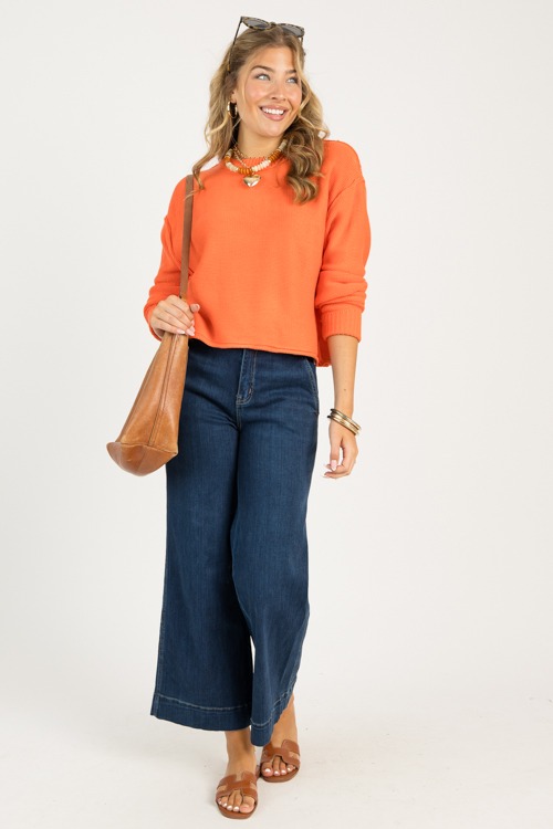 Kaleigh Sweater, Orange