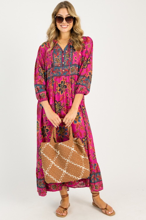 Boho Floral Maxi, Magenta - 0807-9p.jpg