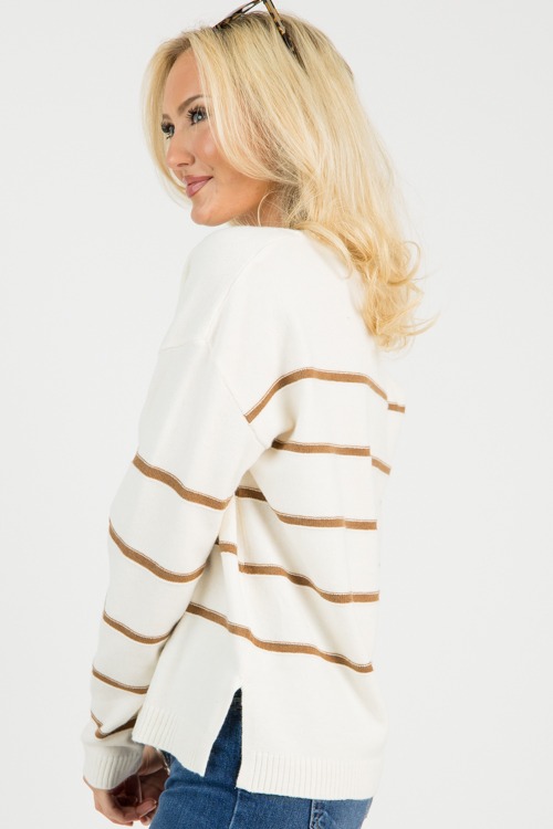 Timeless Stripe Sweater, Cream/ - 0808-39h.jpg