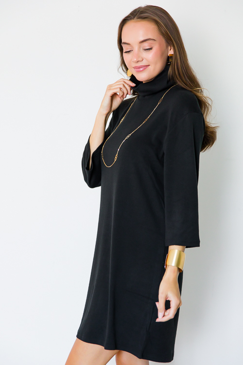 Katrina Knit Dress, Black
