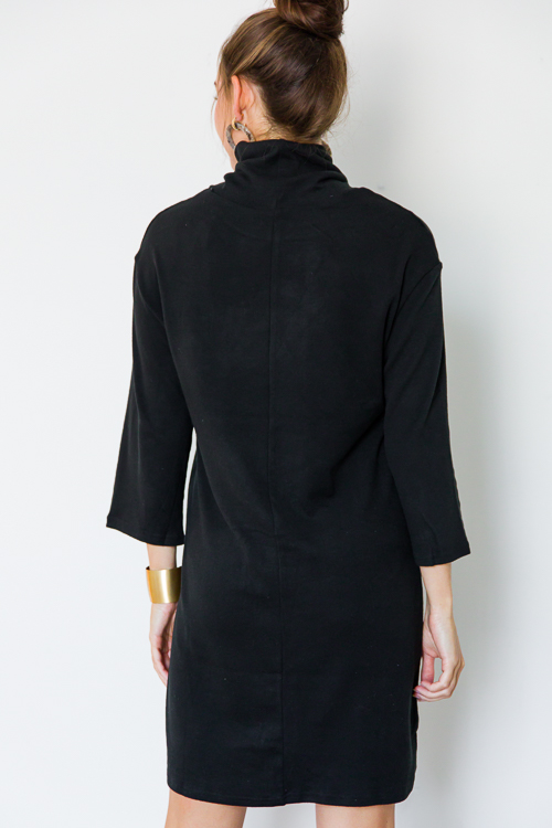 Katrina Knit Dress, Black