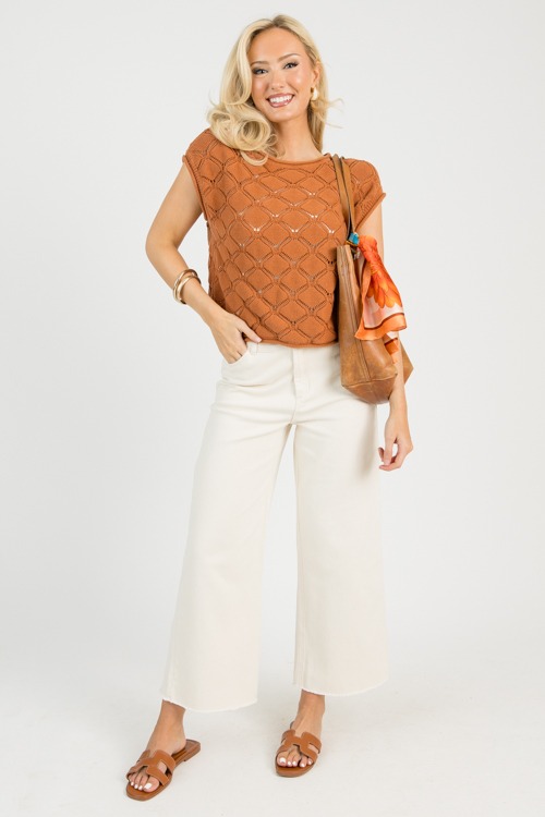 Twill Stretch Pants, Bone