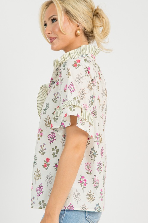 Floral Stems Stripe Top, Cream - 0808-68.jpg