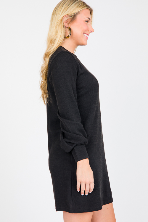 Candace Knit Dress, Black